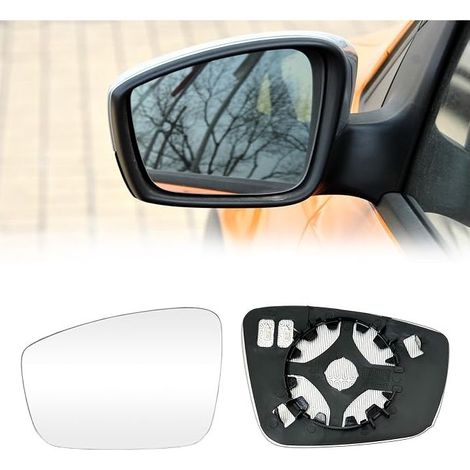 VW UP 121/122/BL1/BL2 Mirror Glass Seat Mii/Toledo IV Mirror Glass Skoda Citigo/Rapid Glass Retro (1/5)