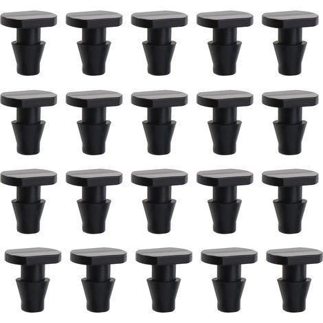 100pcs Bouchon de Tuyau d'irrigationTuyau Goutte à Goutte Embouts Irrigation Capillaire Petit Bouchon Accessoires pour Jardin Arrosage Irrigation (1/5)