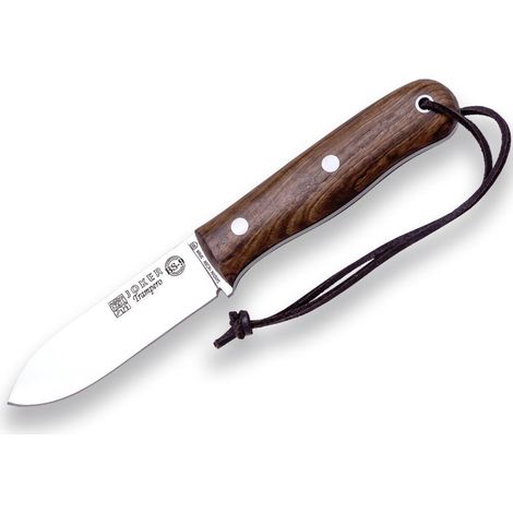 Coltello da caccia Joker marrone lama 10 cm legno (1/2)