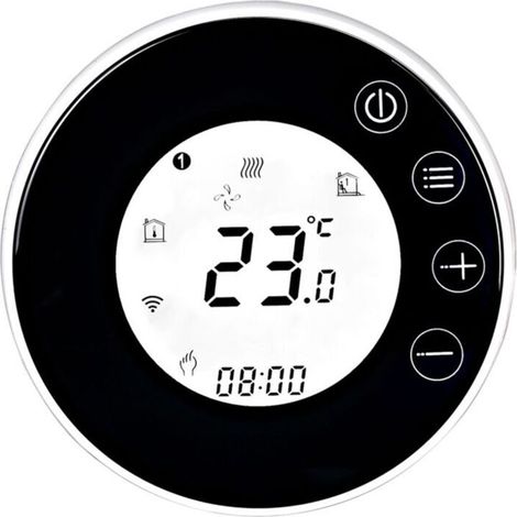 Thermostat Intelligent Wi Fi avec Ecran LCD Controle Vocal Programmation Hebdomadaire