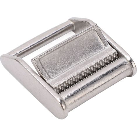 Boucle à rabat en acier inoxydable 316 pour sangle de 38mm, fermeture de fixation rapide et résistante (1/5)