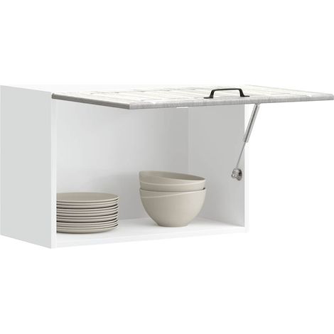 Küchen-Hängeschrank Lucca Grau Sonoma Holzwerkstoff