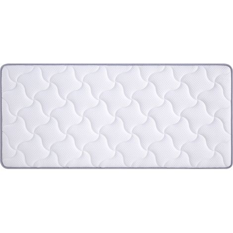 Materasso a molle insacchettate 7 zone 90x200x10 cm H3, bianco, OEKO-TEX (1/5)