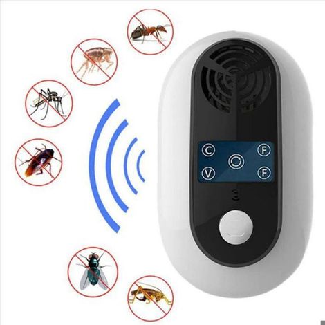 2X Rat Pestrepeller Souris ÉLectronique Moustique Insecte Domestique AraignéEs Rongeurs Dispositif de ContrôLe Prise Ue (1/5)