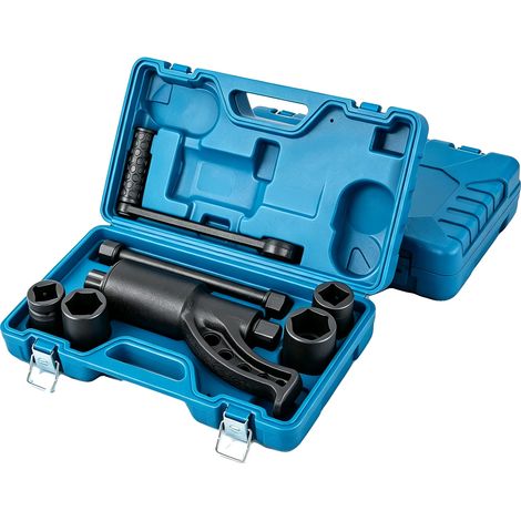 Llave dinamométrica multiplicadora, acero aleado de alta calidad, relación de reducción 1:64, par de salida máximo de 4800 Nm, diseño compacto, adecuada para camiones y vehículos recreativos. (1/5)
