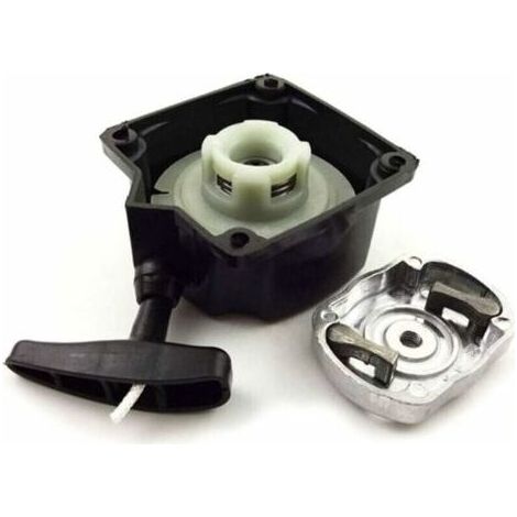 Lanceur pour moteur thermique,Lanceur/démarreur Semi-Automatique + Cloche d'entrainement pour débroussailleuse, tarière ou Machine Multi-Fonctions 5 en 1 (Multifonctions) (1/4)