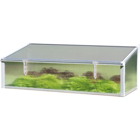 Juwel Thermo-Frühbeet 130/60 126 x 58 x 40/30 cm Frühbeete (1/5)