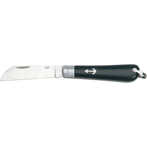 Navaja marinera JKR con hoja de 8 cm de acero inox, tamaño total 18 cm, cachas ABS Joker, con bloqueo en mango, JKR183