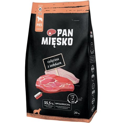 Ternera PAN con pavo XS 20 kg (1/2)