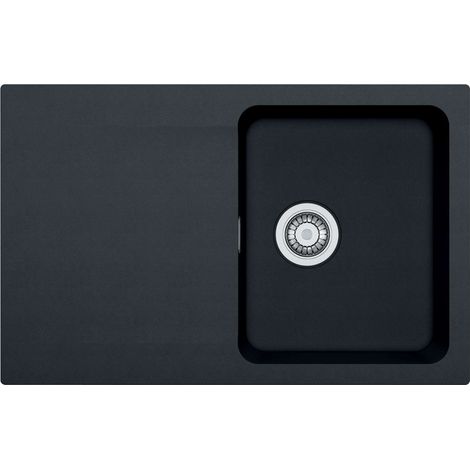 Franke Orion - Lavello in tectonite OID 611-78, 78x50 cm, nero 114.0288.588 (1/4)