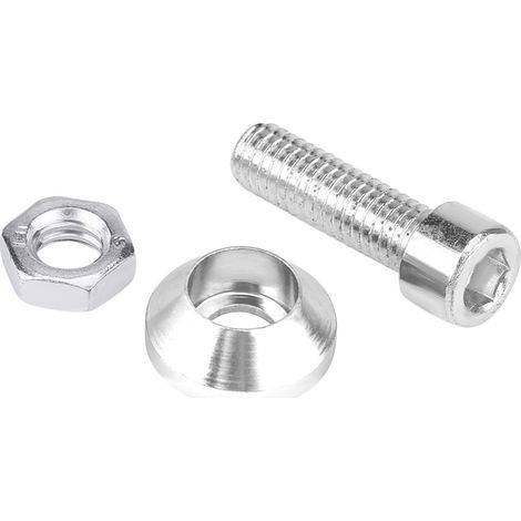 Écrou De Plaque D'immatriculation - Alliage D'aluminium 6mm - Pour Garde-boue Et Aile - Lot De 4 Couleurs (1/5)