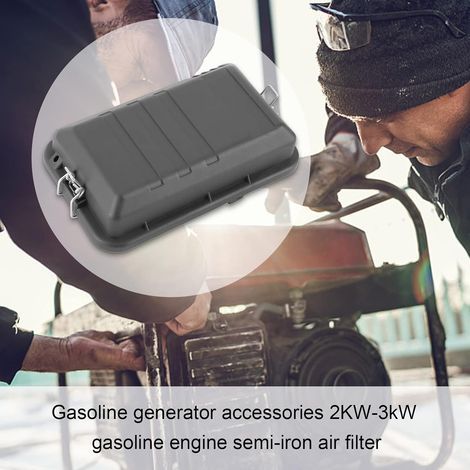 Couvercle de Boîtier de filtre à Air, GX160 170 2KW  3KW générateur à essence boîtier de filtre, Remplacement Boîtier Filtre à air Complet (1/4)