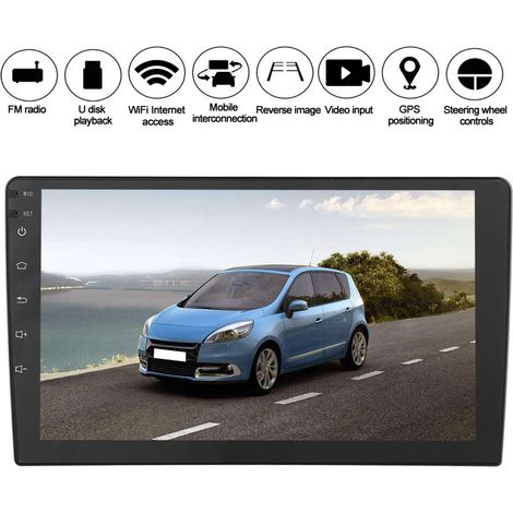 Autoradio GPS universel grand écran 10,1 pouces avec Wi-Fi, Bluetooth et radio FM pour Android SWM 9101 (1/5)