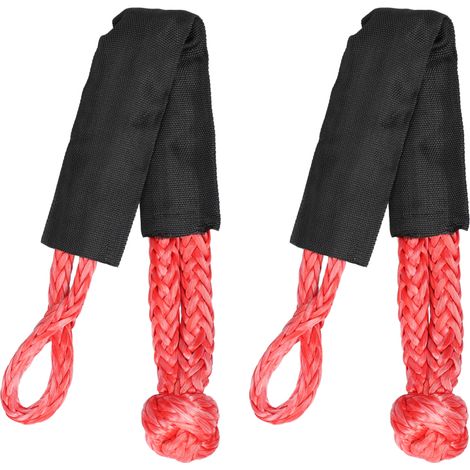 17T Corde de remorquage souple et flexible en matière synthétique, idéale pour les voitures en panne (1/5)