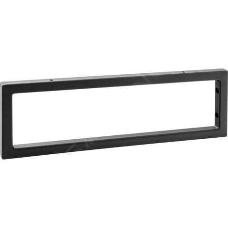 Sapho - Support fermé 490 mm, noir mat 30360 (1/2)
