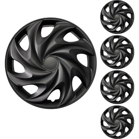 Couvre-roues, 15 pouces, Design élégant, Ajustement universel (1/2)