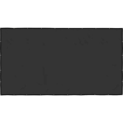 vidaXL Red para remolque HDPE negro 2,5x4,5 m (1/2)