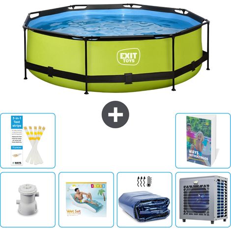 Exit-toys Piscine Exit Ronde - 300x76 cm - 7-pièces S286 (1/5)