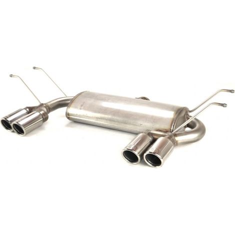 Silencieux Duplex Inox Ulter Mazda MX-5 ND 2014-2019 1.5/2.0 2x70mm Rond-35851626