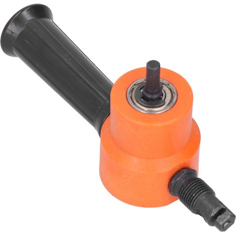 Grignoteuse à double tête, accessoire de perçage polyvalent et réglable à 360°, pour la découpe des métaux (1/5)