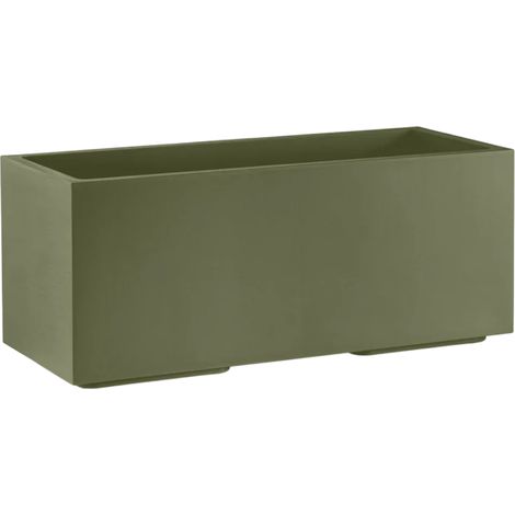 Fioriera Rettangolare Matheria 80 cm 70 Litri Mimetic VECA (1/2)