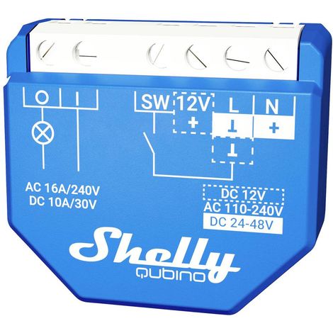 Shelly Shelly Qubino Wave 1 Attuatore interruttore Z-Wave, Z-Wave+ (1/4)