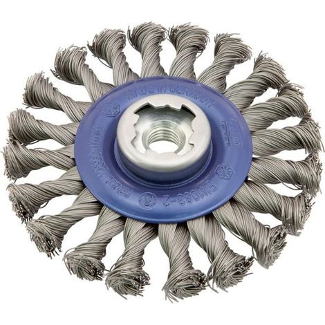 Spazzola Rotonda X-Lock Annodato Acciaio 125X Mm Osborn