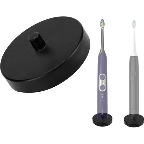 Compatible avec les supports de brosse à dents électriques, support de brosse à dents électrique argenté pour salle de bain, support de brosse autoportant en acier (1/5)