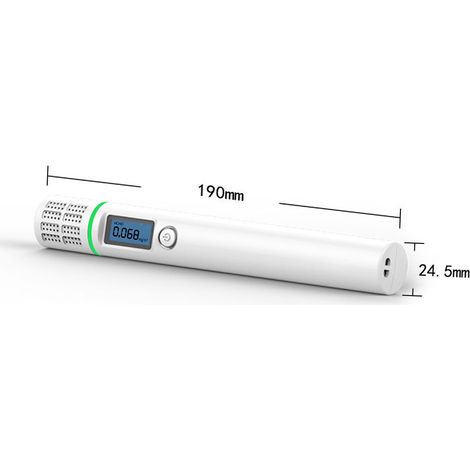 Hochpräziser, tragbarer LCD-Formaldehyddetektor, professioneller TVOC-Formaldehyddetektor für den Innenbereich (1/2)