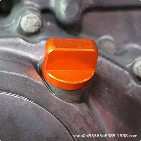 Öleinfülldeckel/Schraubverschluss passend für KTM DUKE 125 200 390 990 Motorräder. (1/4)