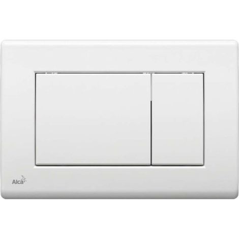 Alca Basic - Placca di comando, bianco M270 (1/2)