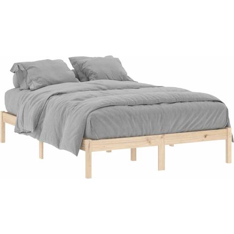 Maison Exclusive - Giroletto senza Materasso 135x190 cm in Legno di Pino Full (1/5)
