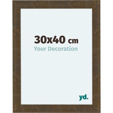 yd. - Cadre photo 30x40 - Or Antique - MDF - Como (1/5)