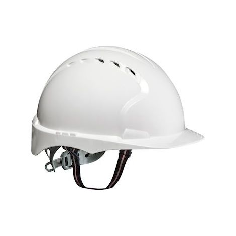 casque électricien - evo 2 - blanc - avec jugulaire 2 points - bizline 731684