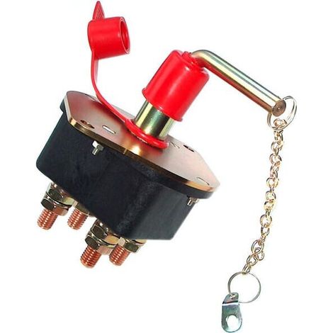 Staccabatteria a due poli per usi gravosi ELECTRO MECANICA CORMAR LA500009 (1/3)