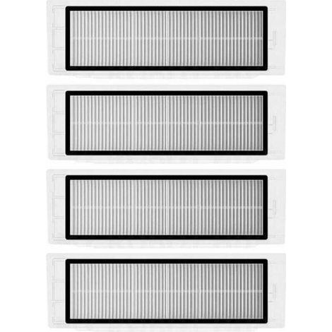 Pair Lot de 4 filtres Hepa pour aspirateur Xiaomi Roborock S6 S5 MAX S60 S65 S5 S50 S55 E25 E35