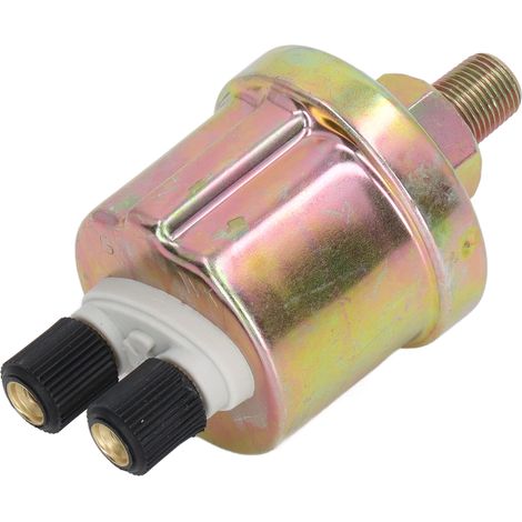 Capteur de Pression d'Huile VDO 1/8 NPT 0-10 Bar pour Groupe Électrogène, Double Sortie en Alliage Léger (1/5)