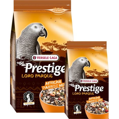Versele Laga Prestige Loro Parque Mix African Parrot - Cibo da 2,5 kg per pappagalli cenerini e altri pappagalli africani (1/3)