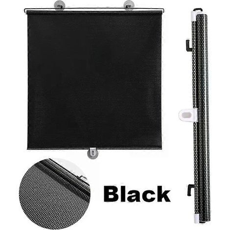 Pare-soleil automatique pour voiture, rideau d'isolation thermique pour voiture, pare-soleil rétractable automatique pour pare-brise de voiture (1/5)