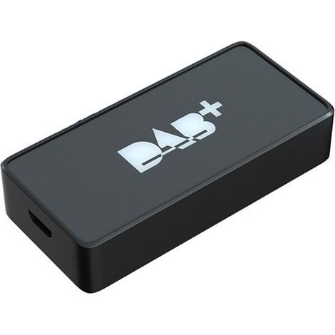 Boîtier récepteur de signal numérique DAB+ pour voitures, antenne de réception DAB+, interface USB portable, compatible avec les autoradios Android. (1/3)