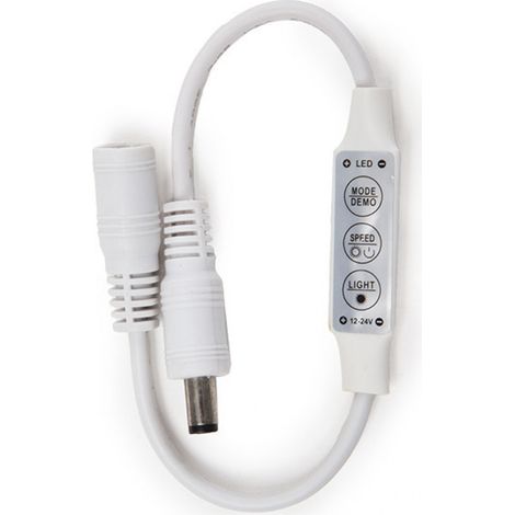 Controller-Dimmer Mini LED -Leiste Einzelfarbe 12-24VDC ► 144W