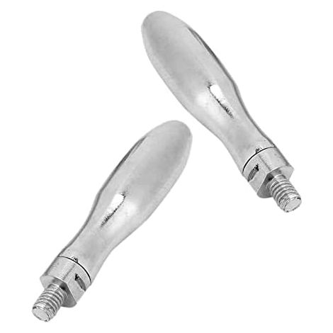 CSPARKV 2pcs Clamping Handle Screw Knobs Handle M10 x 13mm Threaded Steel Revolving Handle for Machine Tool