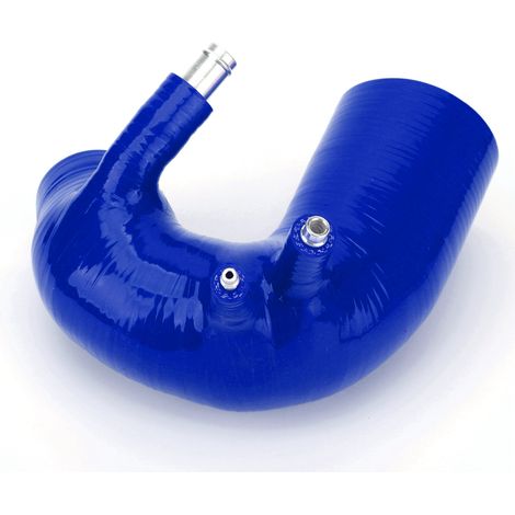 Blauer Silikon-Ansaugschlauch-Reparatursatz für Fiat Abarth 500, 595, 695 1.4 TurboJet (2008–2023), flexibel und leistungsstark (1/5)