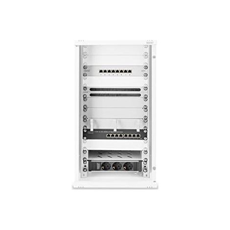 Digitus 12U Netzwerkarmatur grau-metallic 12U