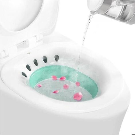 Bidet de toilette, siège de toilette, bain de siège, pour l'hygiène intime, indispensable pendant la grossesse et après l'a (1/5)