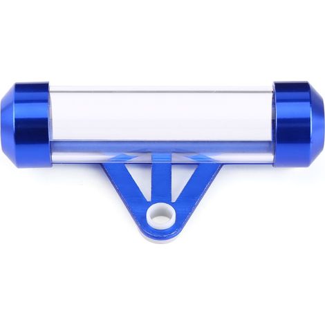 Porte-disque de stationnement moto étanche bleu cylindrique (1/3)