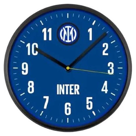Lowell Horloge Murale Inter de Milan Bleu 30 cm