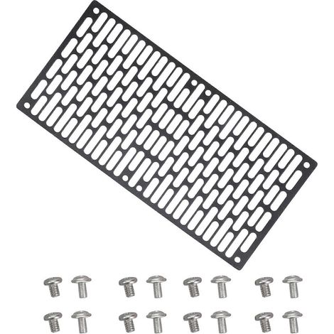 12/24/36cm Lüfter-Metallabdeckung Wasserkühlungszubehör Kühler Verwendung für Lüfter Aluminium-Lüfterabdeckung Mehrfarbig (240) (1/5)