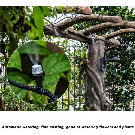 Filiyano – Kit de buses d'arrosage brumisateur pour système d'irrigation de jardin de 20 m avec accessoires d'arrosage rafraîchissants (1/5)