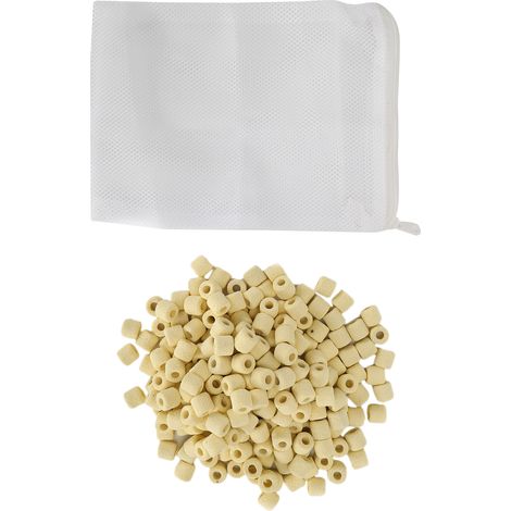 Média filtrant biologique en fibres pour aquarium de 500 ml, matériau de filtration pour aquarium à infrarouge lointain (1/5)